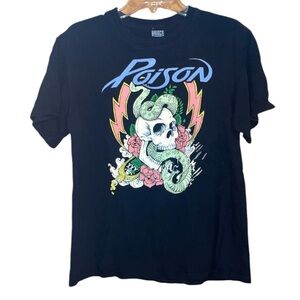 •BRISCO•"POISON" 2022 TOUR GRAPHIC BAND TEE SIZE MEDIUM